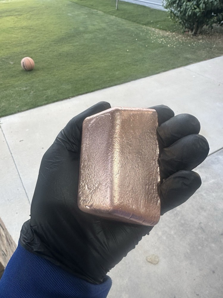 39-42oz Handmade 999 fine Copper Bar.