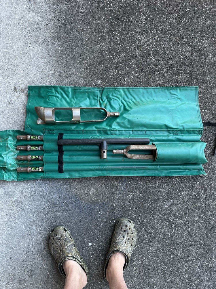 AMS Mini Soil Auger, Quick Connect Kit.