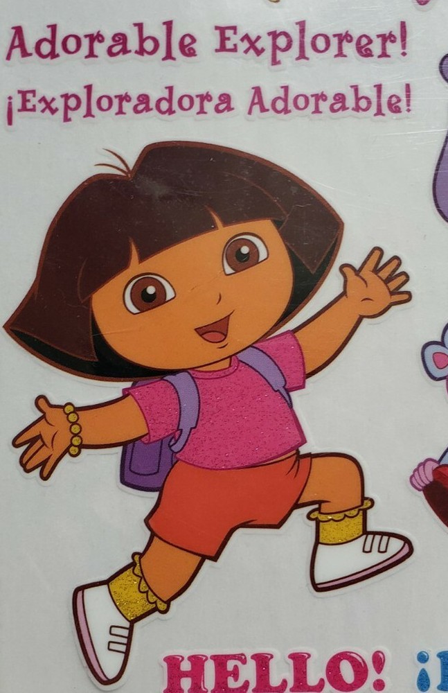 Dora The Explorer Rub-ons