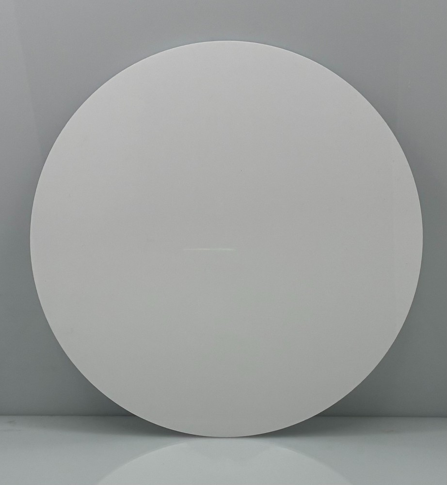 (2-Pack) Acrylic Circle Disc - 1/8" thick - White Opaque - 9" Diameter