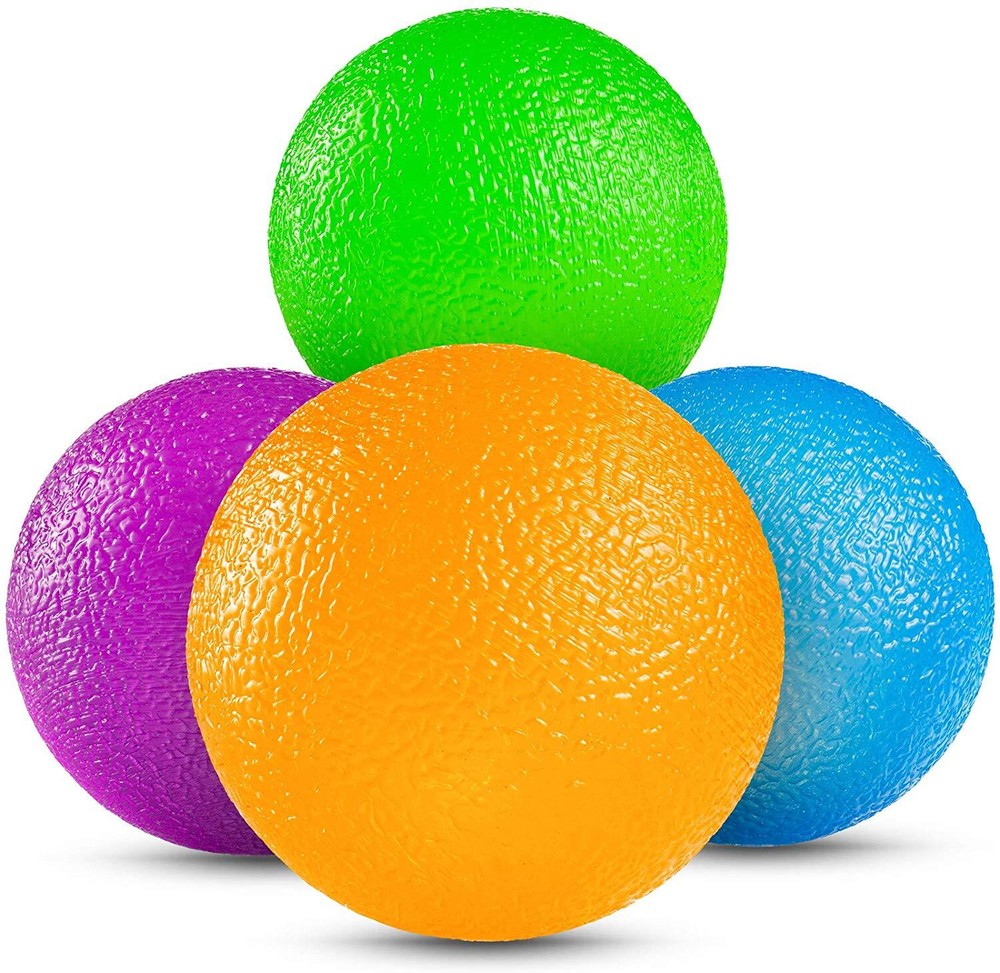 Serenily Hand Exercise Ball Set - Grip Exerciser for Hand Therapy
