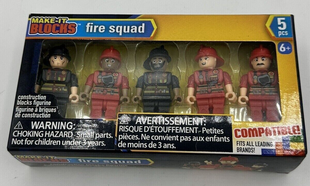 Make-It Blocks Mini Figurines 3 Box (5 Figurines each Box)
