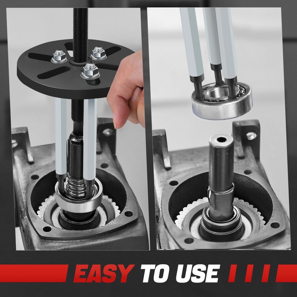 Bearing Disassembly Puller Inner Hole Removal Tool Carbon Steel Three-jaw Puller