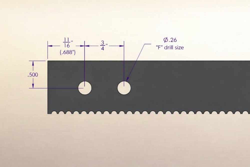 Three Replacement Blades, 36 Inch Long OpenCell Blades