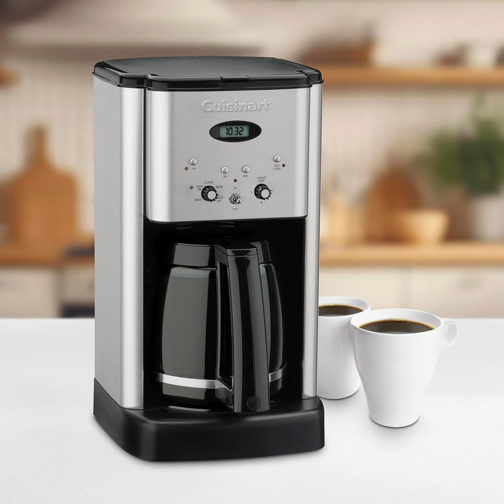 DCC-1200P1 Brew Central 12-Cup Programmable Coffeemaker Coffee Maker, Carafe