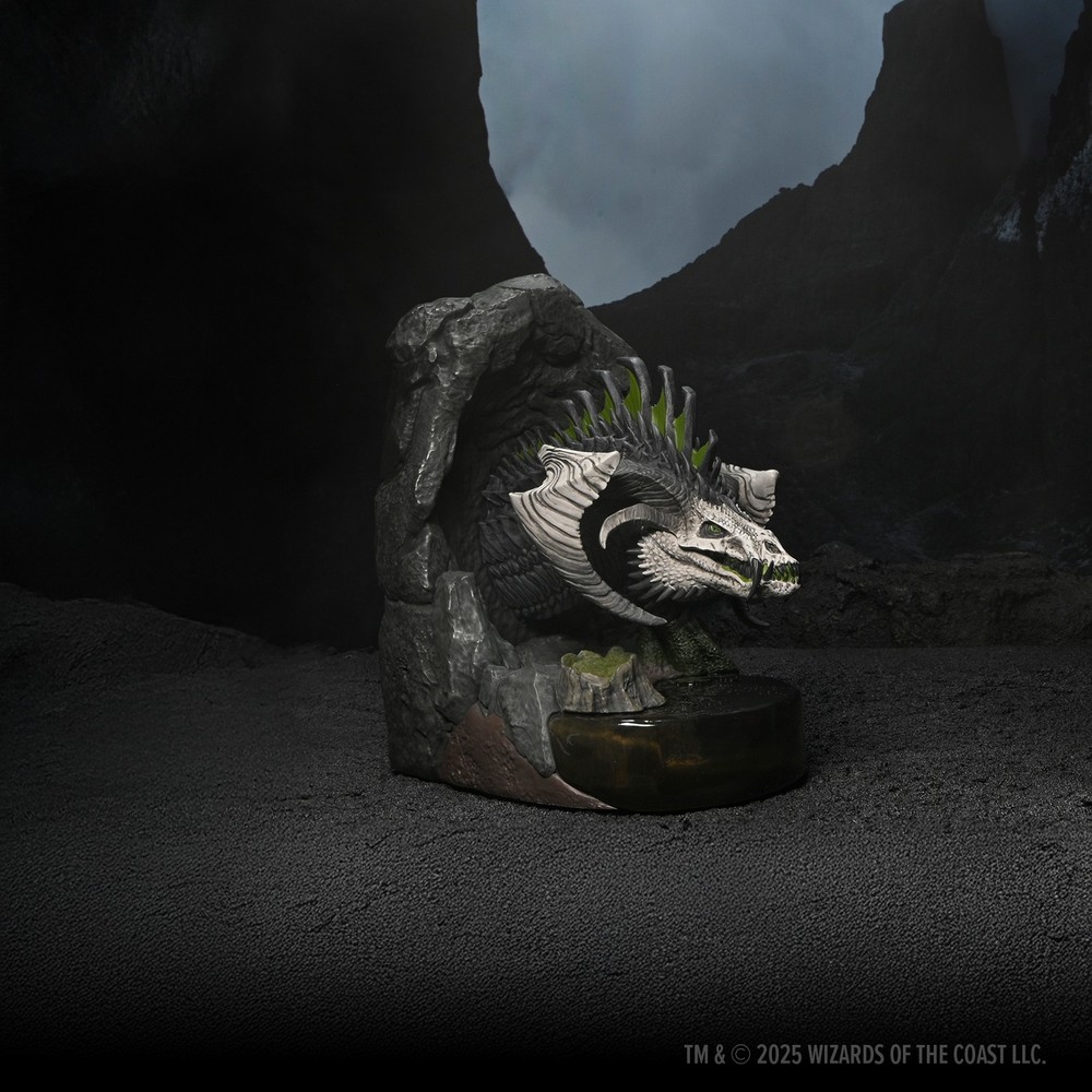 BACK-ORDER - D&D Bookend: Black Dragon