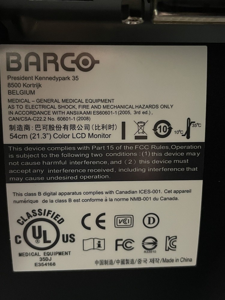 Barco Medical Monitors