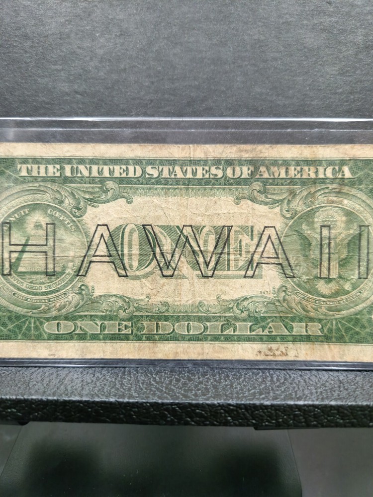 1935 A $1 Silver Certificate Hawaii Note #1114