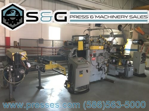 12000 LBS ROWE SERVO FEED LINE