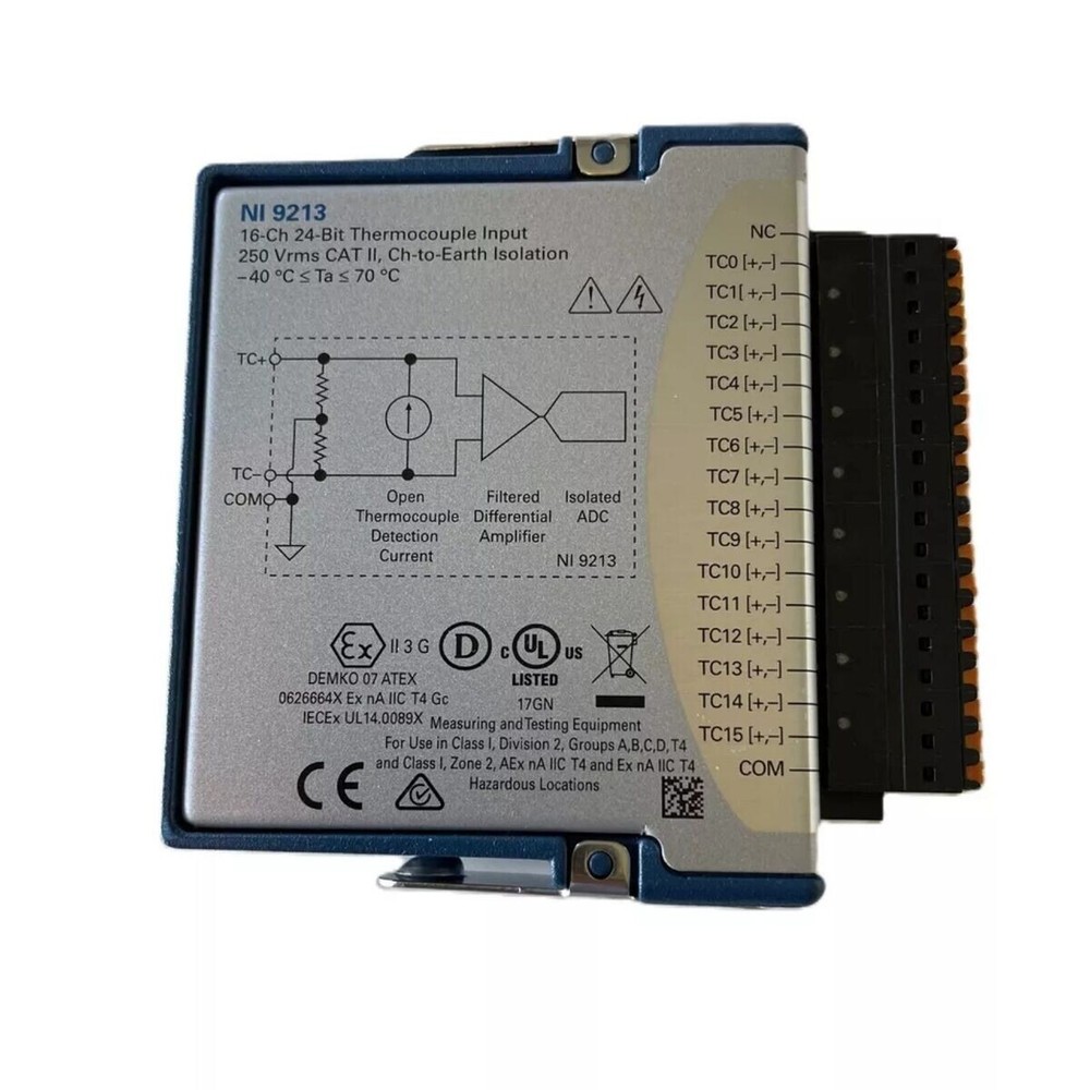National Instruments NI 9213 16-Channel Thermocouple Input Module