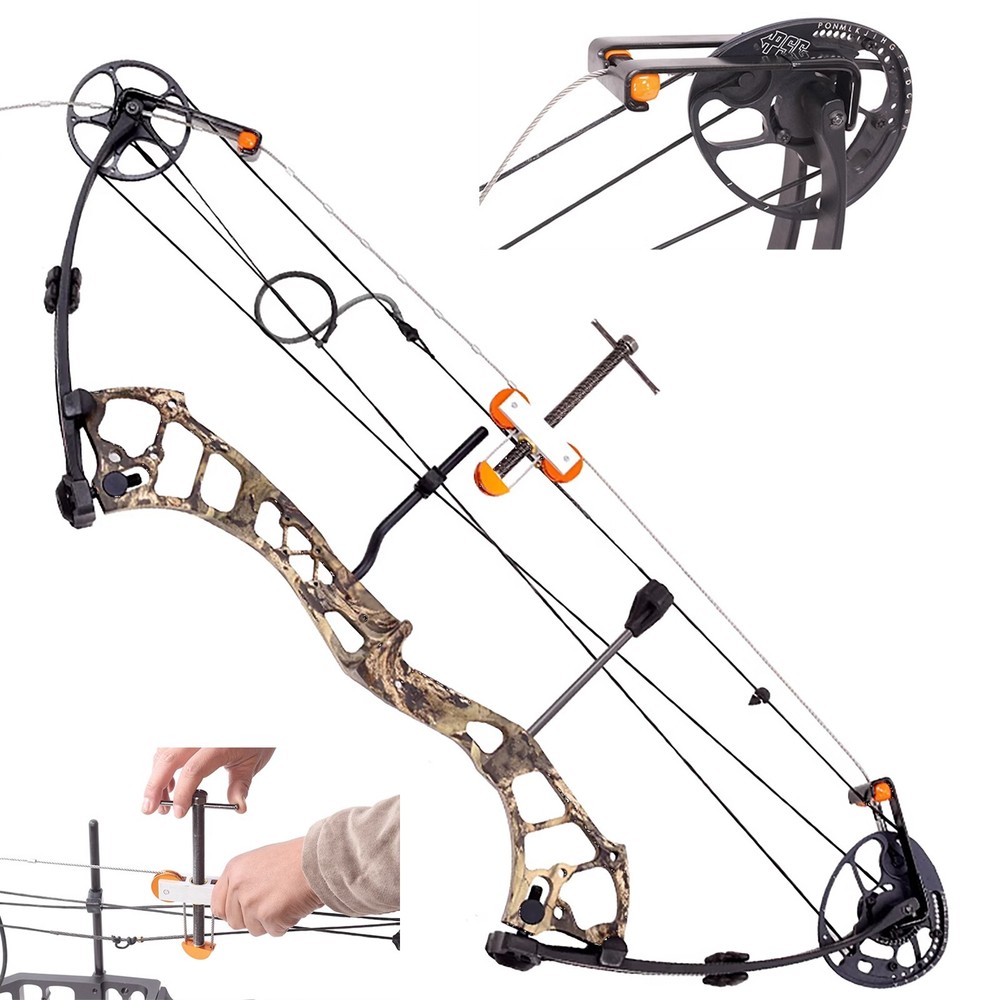 Archery Compound Bow Press Portable Hunting Bow String Replacement Tool