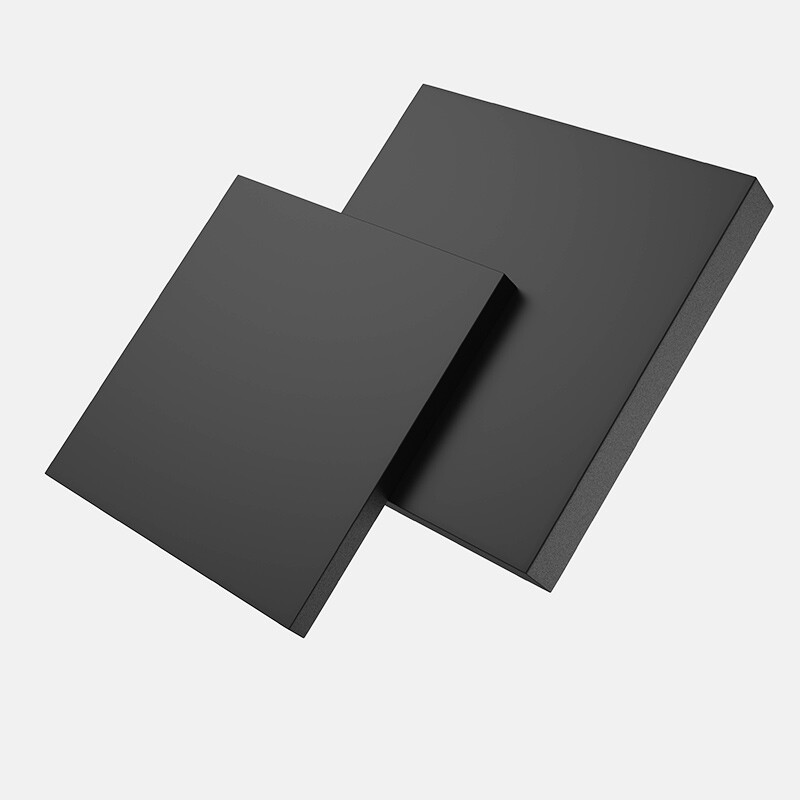 Solid Silicone Square Black Rubber Sheet Lap Block Shock Absorbing Pad Plate