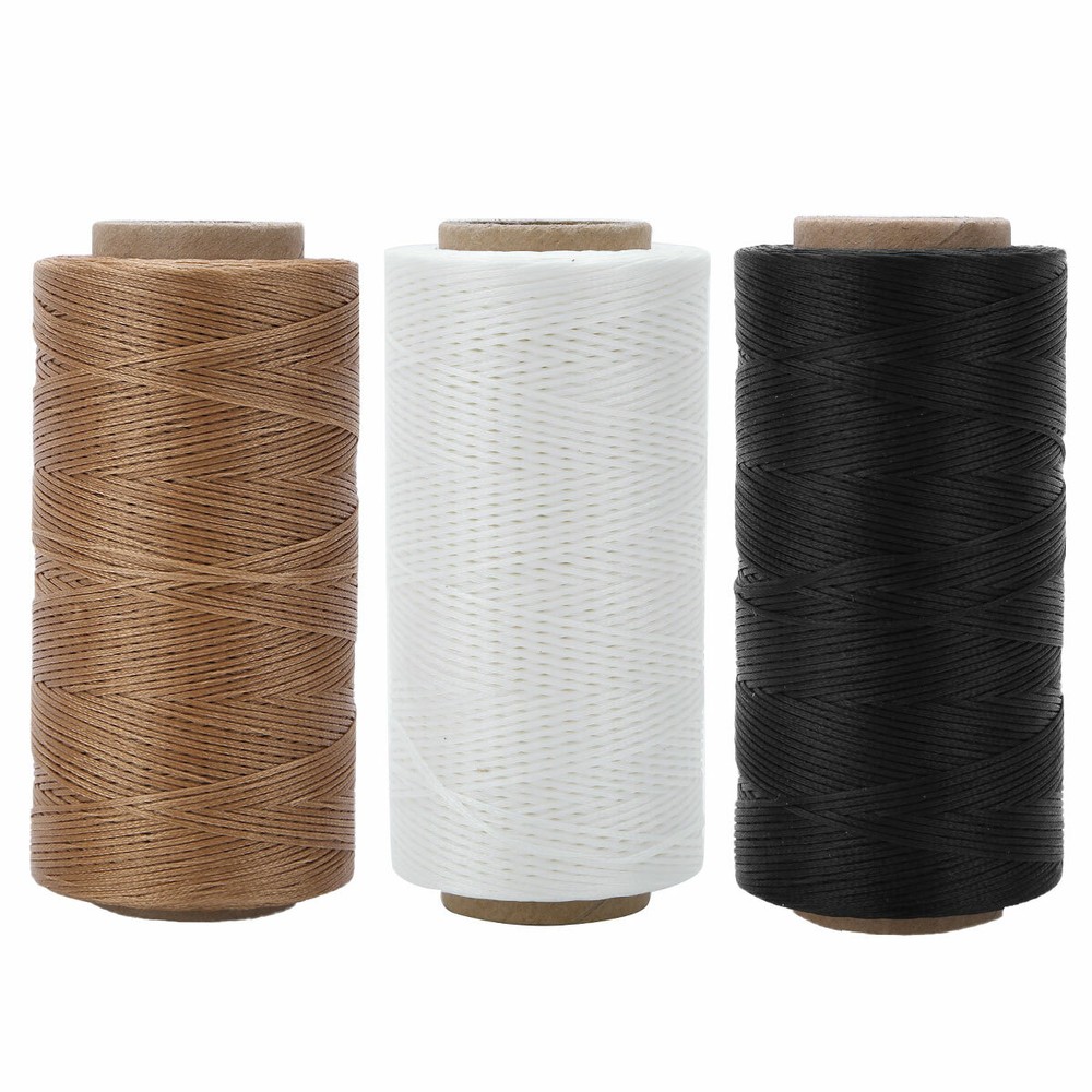 150D Waxed Thread Strong High Strength Flat Sewing Thread Wax Cord Stitching