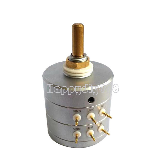 1PC 10K EIZZ two channel stereo 24 steps LOG A EIZZ attenuator potentiometer