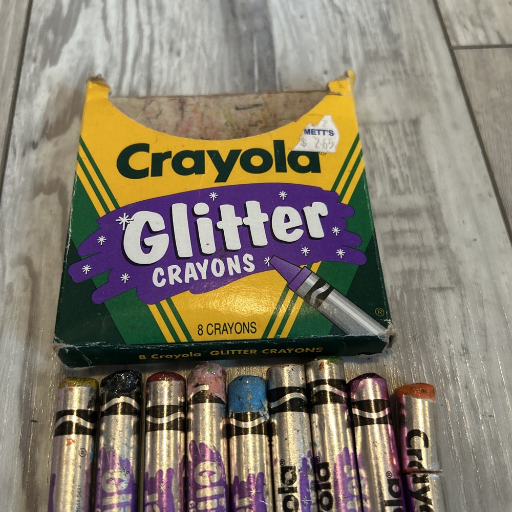 Crayola Glitter Crayons 8-Glitter