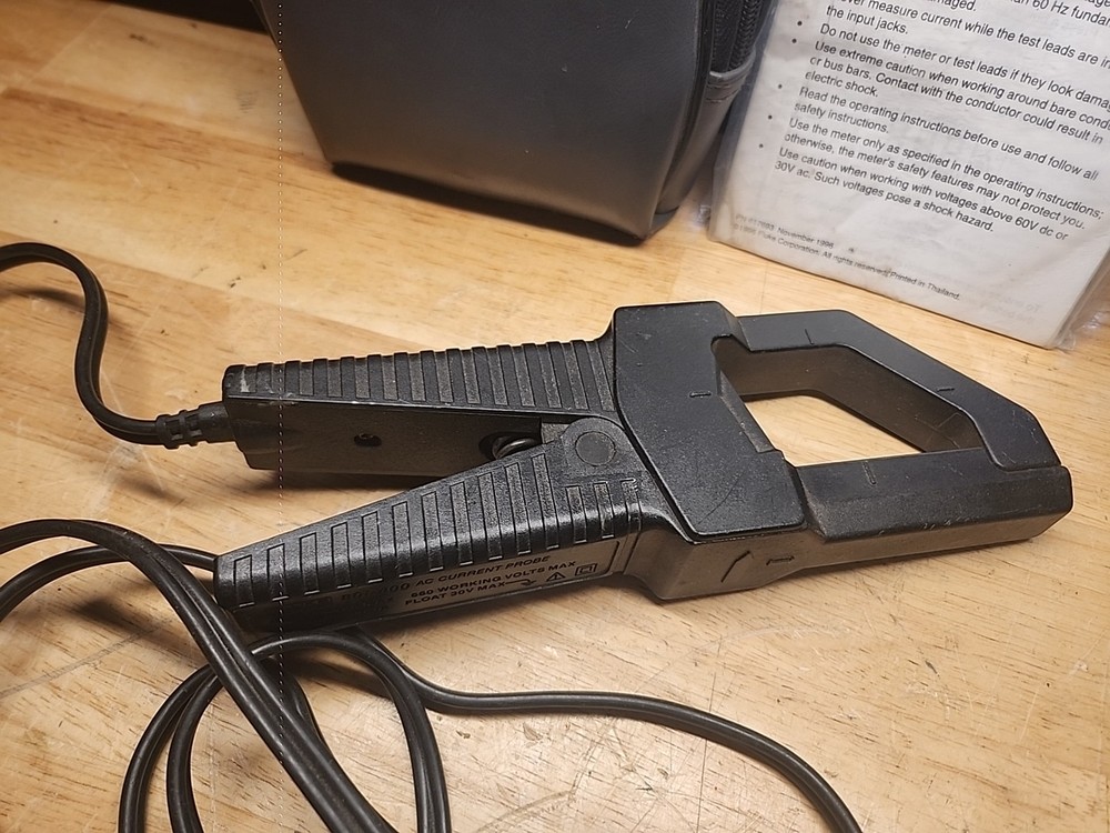 Fluke 80i-400 AC Current Probe Clamp Meter 400A