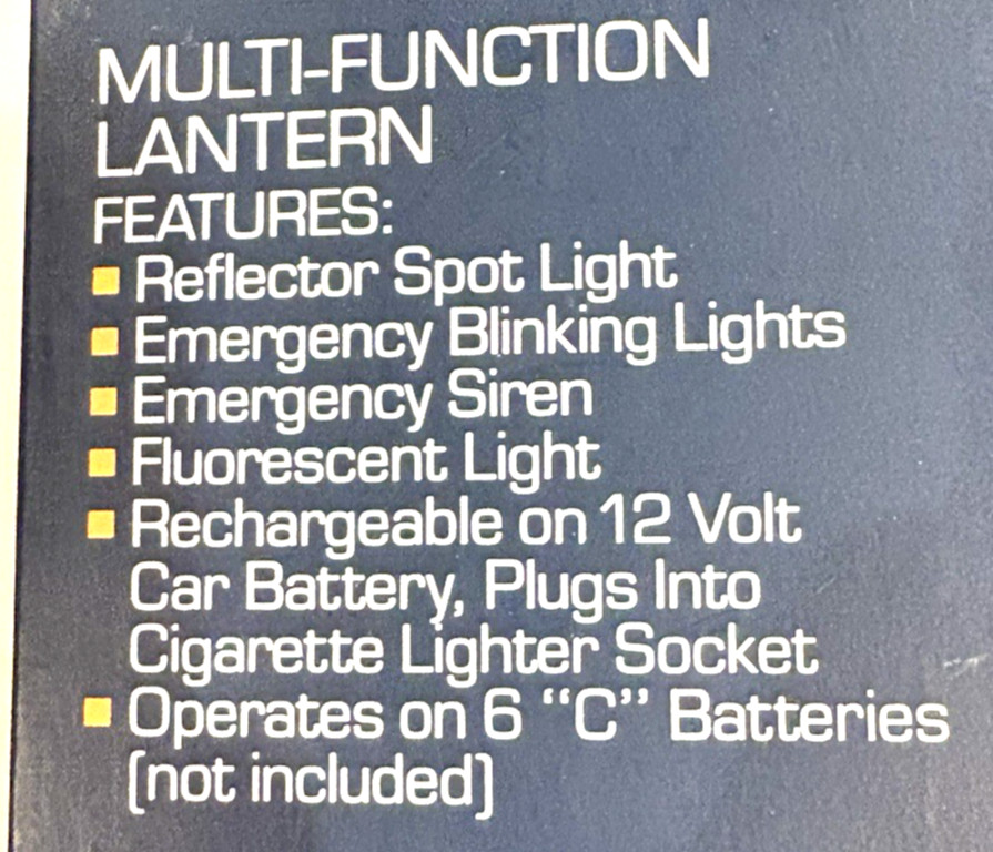 Creative Concepts - Multi Function Lantern