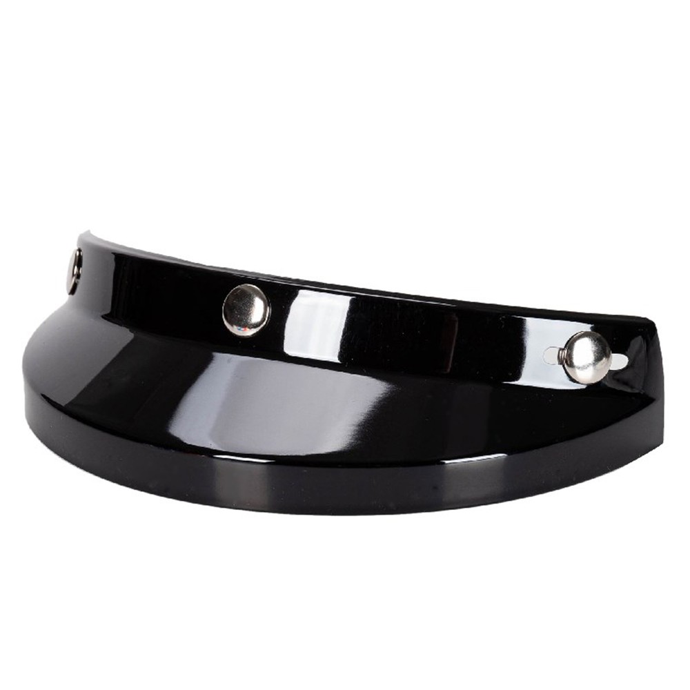 Universal Motorcycle 3 Snap-Button Visor Flip Down Open Face Wind Y4L2