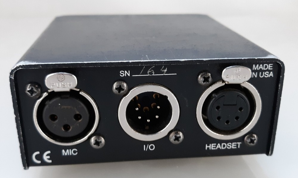 Studio Technologies Model 36 Talent Interface 5-Pin Headset NO AC *UNIT ONLY*
