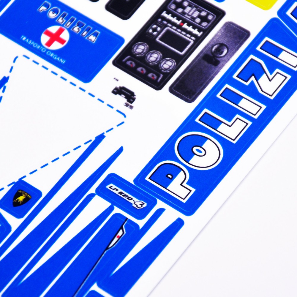 Replacement sticker for set 8214 Precut sticker