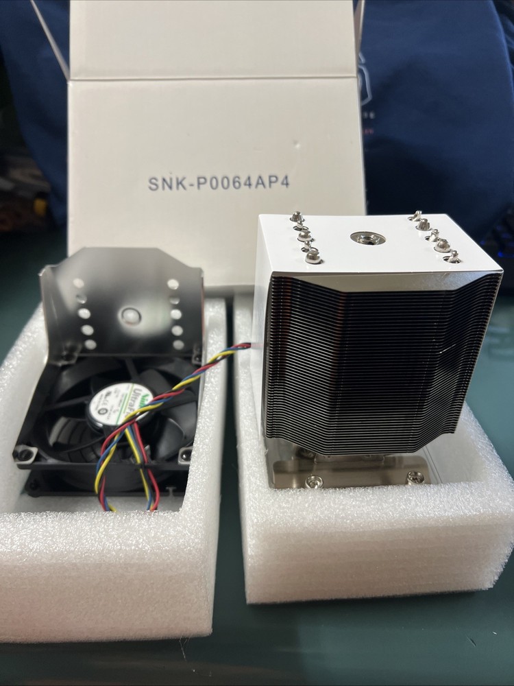 Supermicro SNK-P0064AP4 4U Active CPU Heat Sink Socket