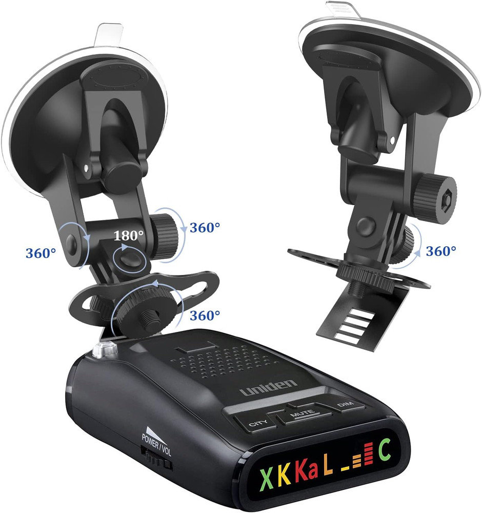 Radar Detector Mount,Heavy Duty Windshield and Dashboard Suction Cup Mount,Ra...