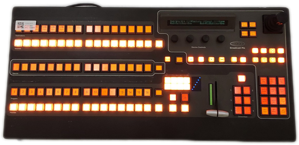 Broadcast Pix Granite 2000 Control Panel