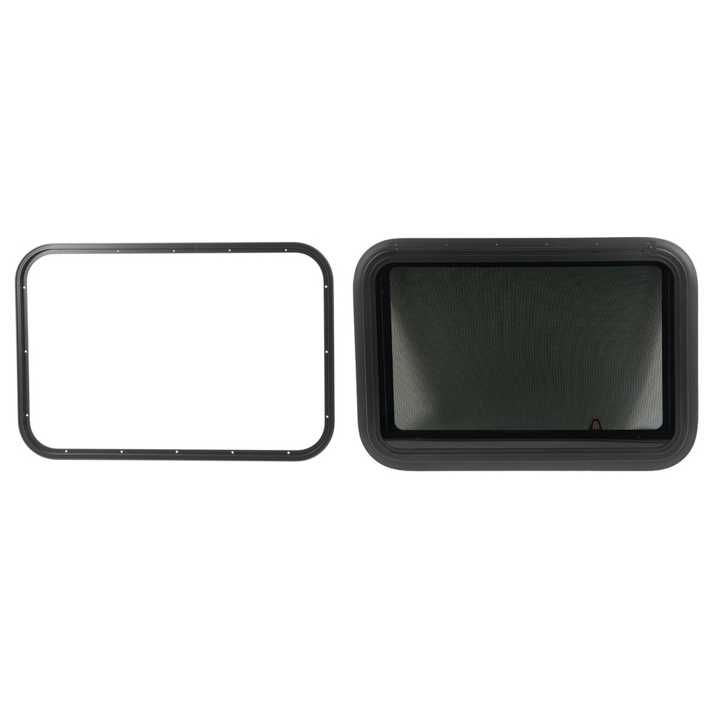 30"x20" Emergency Push Out Exit Window Tinted Glass w/Trim For RV Camper Window