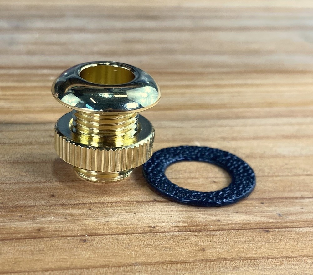 Deluxe Brass Threaded 1/2" Drum Air Vent with Gasket