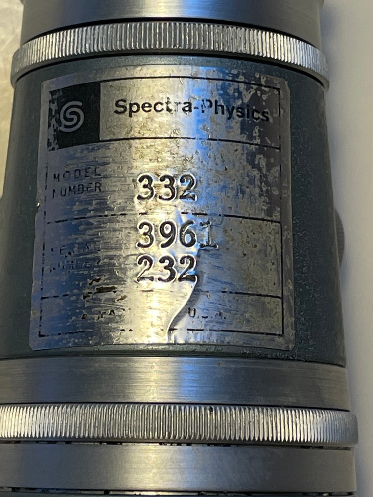 Spectra-Physics 336 multi-wavelength collimating lens + 332 spatial filter