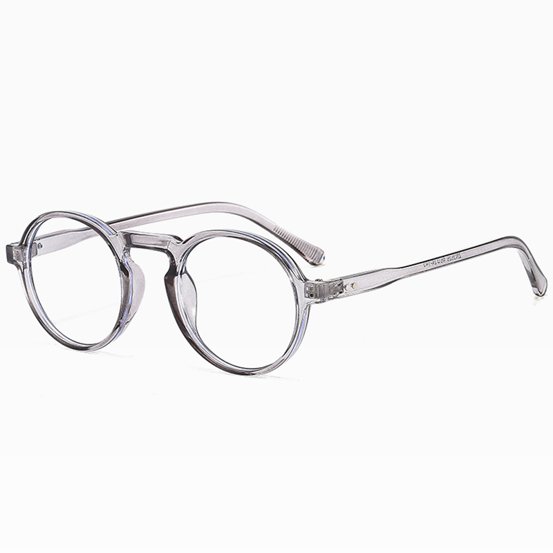 Blue Light Blocking Round Reading Glasses Unisex Single Focus Presbyopic Glasses