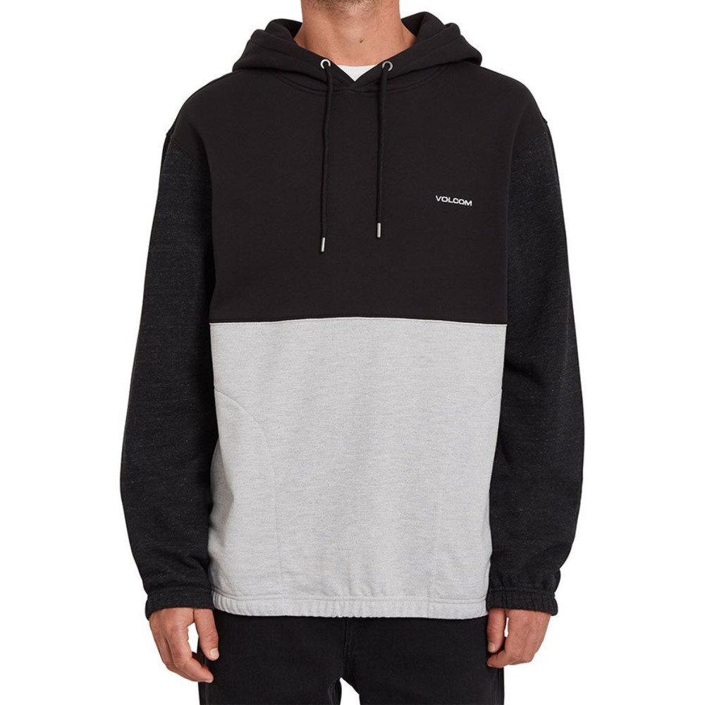 Size Large Volcom Division Pullover Hoodie - Black
