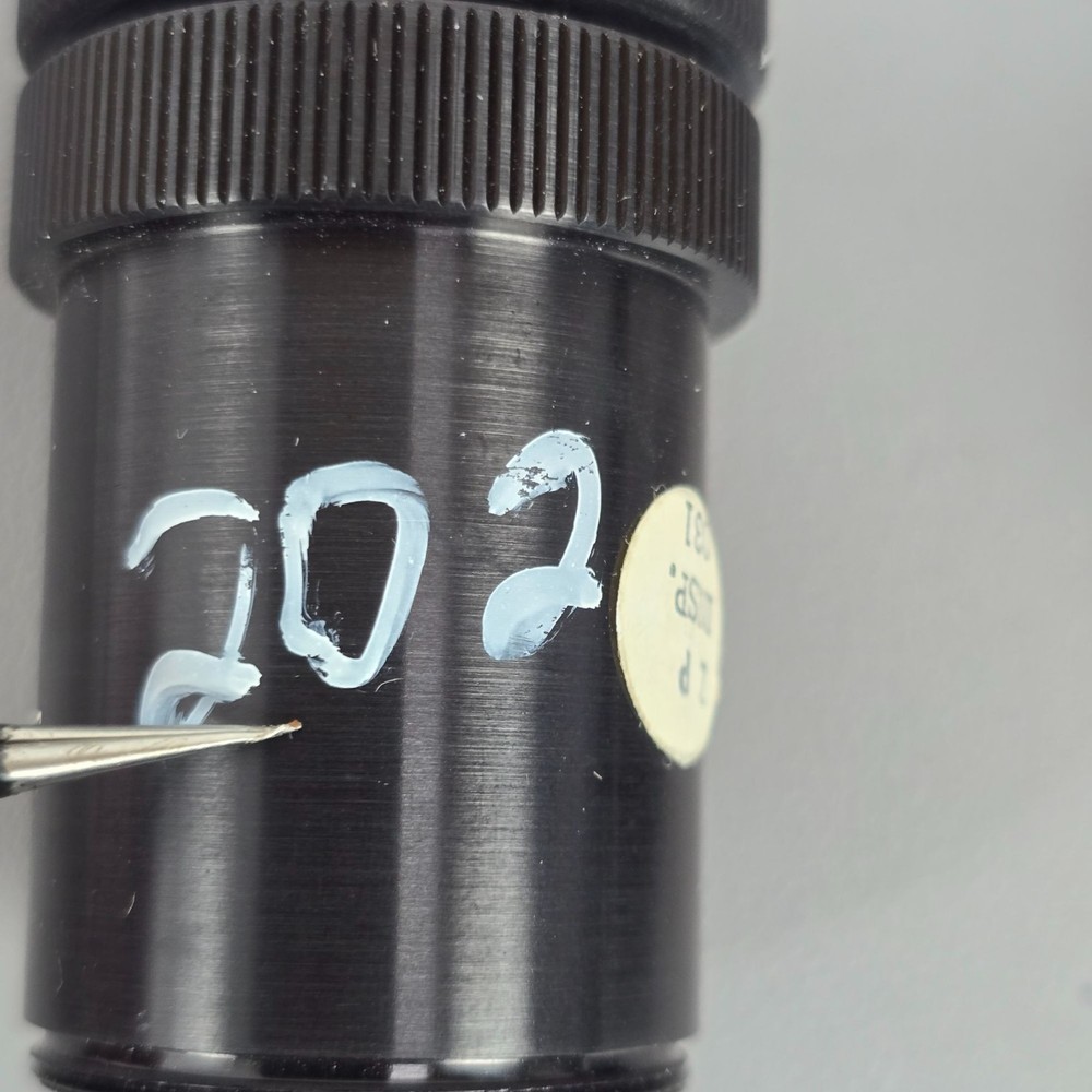2 Bausch & Lomb 4X Map Lens Cat. No. 53-05-13 Black Precision Optical Microscope