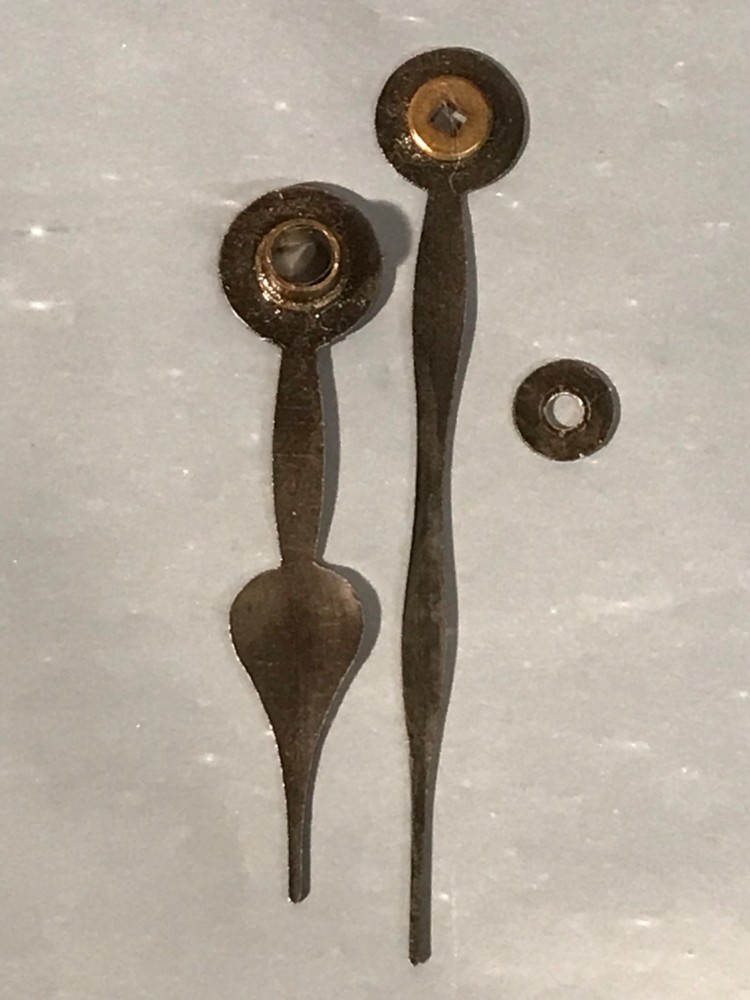 Vintage Mantle Clock Hands 70mm & 54mm Long