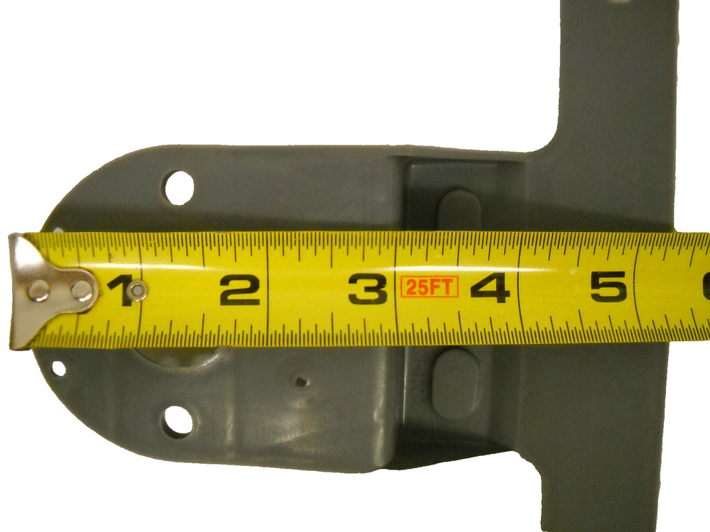 1 - Trailer RV Camper Flexable License Plate Holder Bracket J-2023-BRK