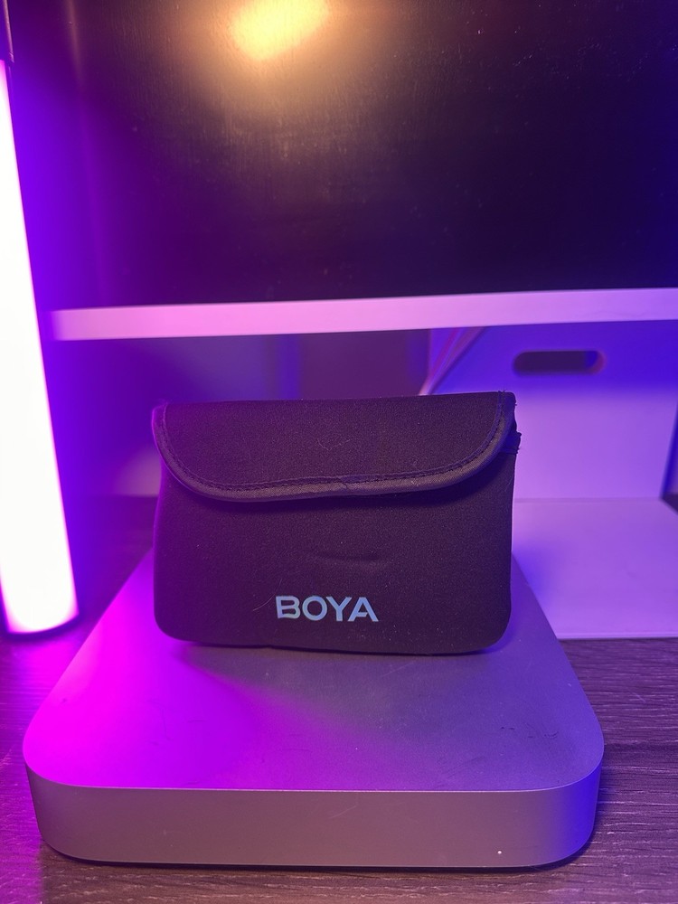 Boya BY-XM6 Wireless Microphone System – 2 Transmitters + 1 Receiver + Case