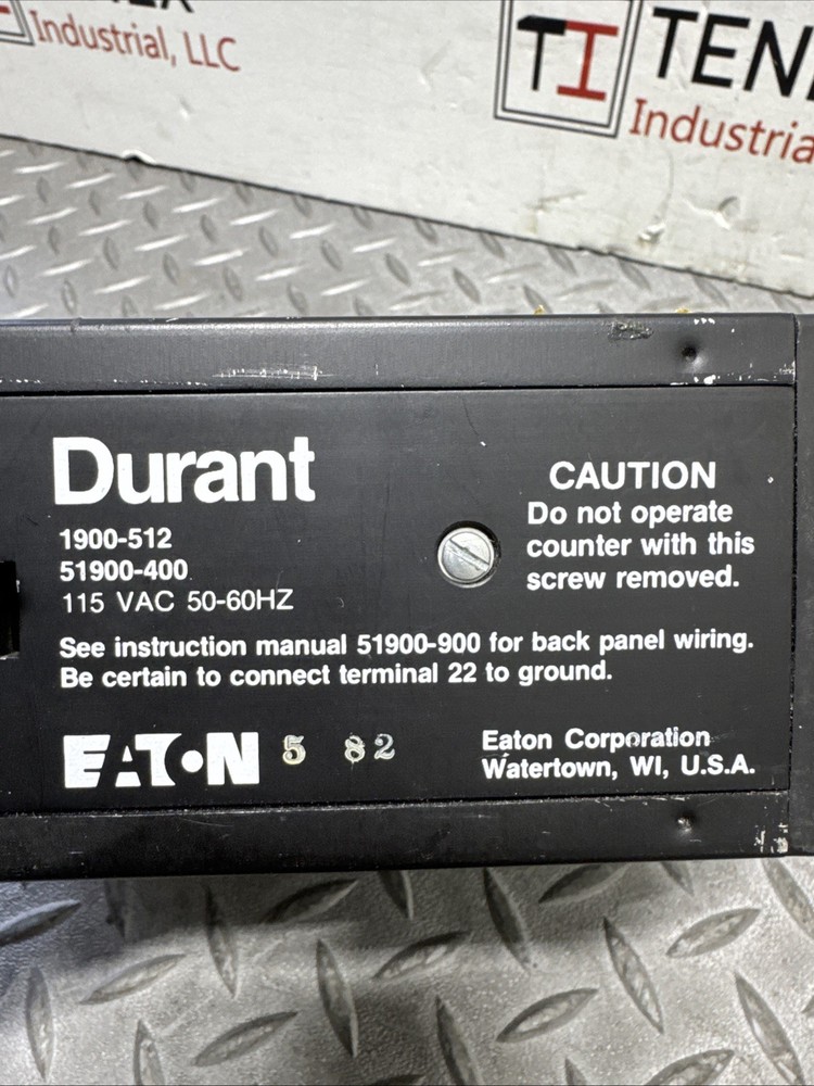 Durant 1900-512 Solid State Display Counter. C-9