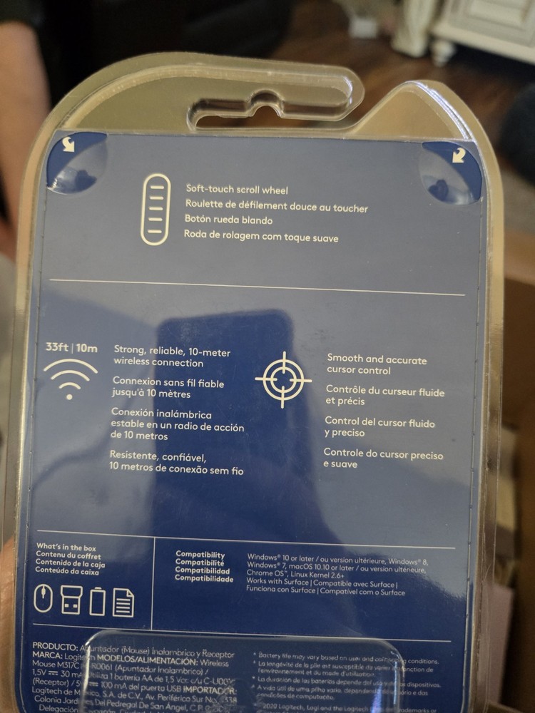 Logitech Design Collection Wireless Mouse M317C