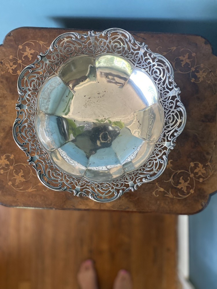 Antique Sterling Silver Centerpiece Bowl