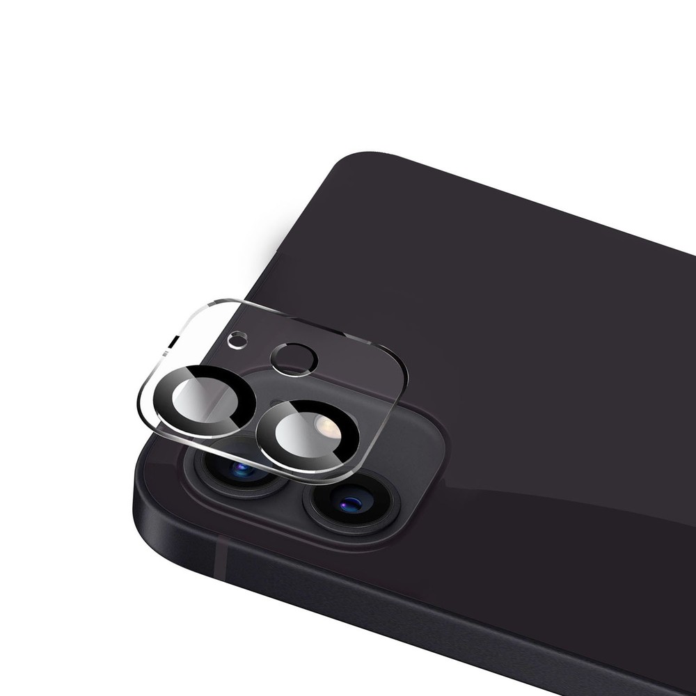 For Apple iPhone 17E /16E Camera Lens Protector Clear Black Tempered Glass Back