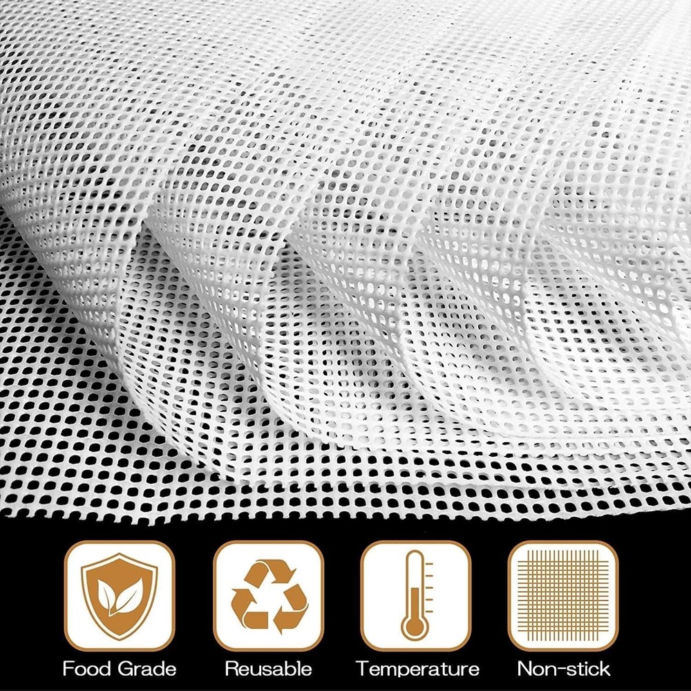 (6 Pack) Silicone Dehydrator Sheets, Dostk Premium Non Stick Dehydrator Mats for