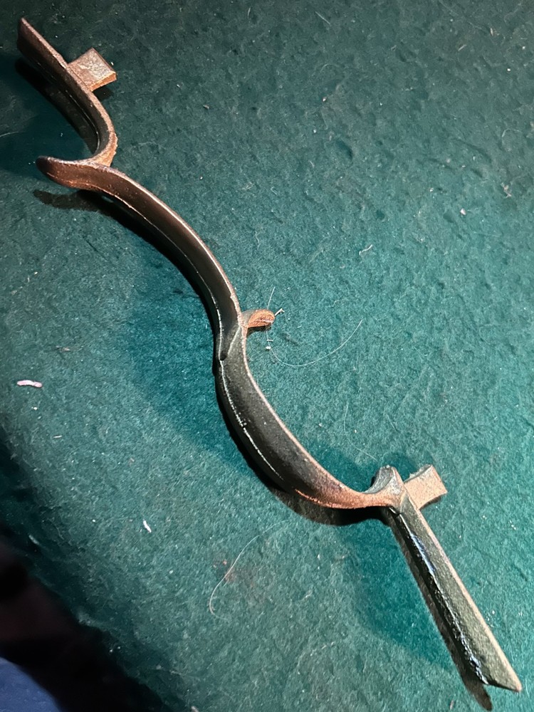 81/2" sand cast brass muzzle loader trigger guard  NOS                  #2