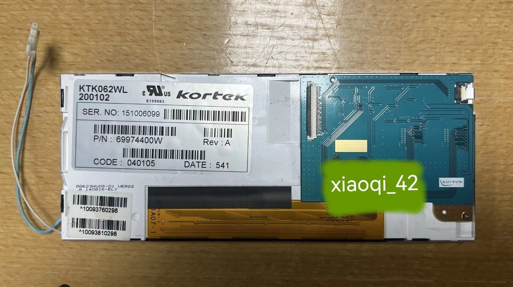KTK062WL Grade A Industrial LCD Screen Display Panel