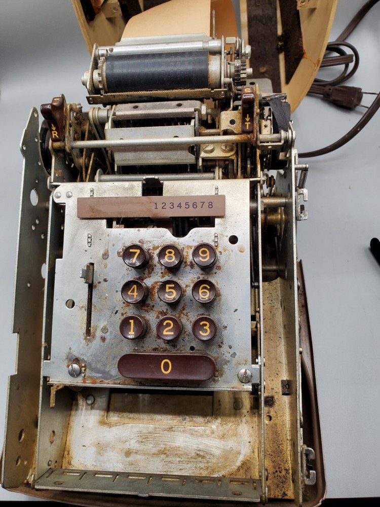 Vintage Victor 7 82 54 Adding Machine Calculator