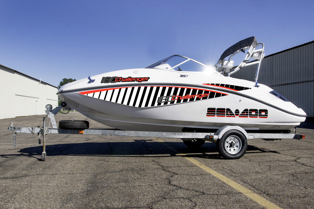 CHALLENGER 180 sticker stripe SEADOO full kit graphic replacement 2005 2010
