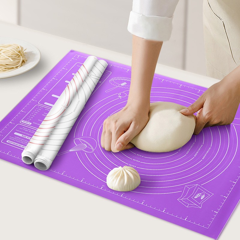 Silicone Mat Kneading Dough Mat Cookie Cake Baking Mat Tools Rolling Dough Pads