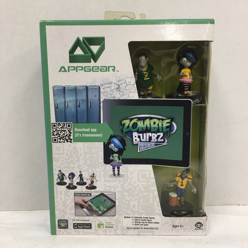 WOWWEE APPGEAR Zombie Burbz High Mobile Application iPad Android SEALED PACKAGE