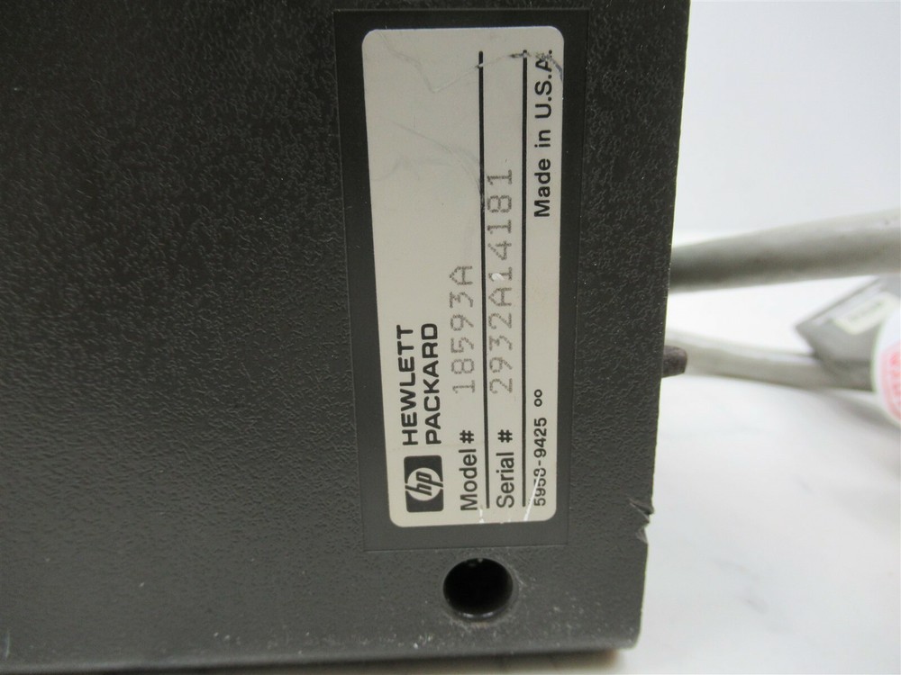 Hewlett Packard HP 18593A Autosampler Controller Unit Alpha Omega Technologies