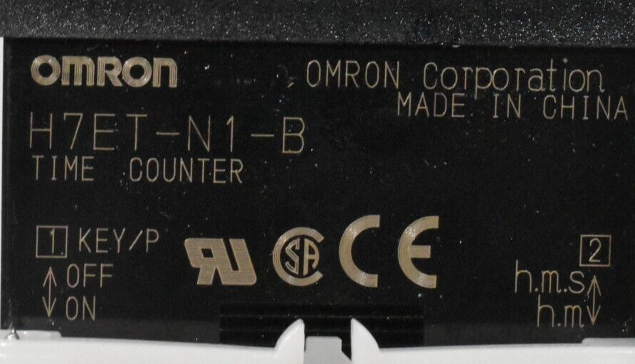 Omron H7ET-N1-B Time Counter Module