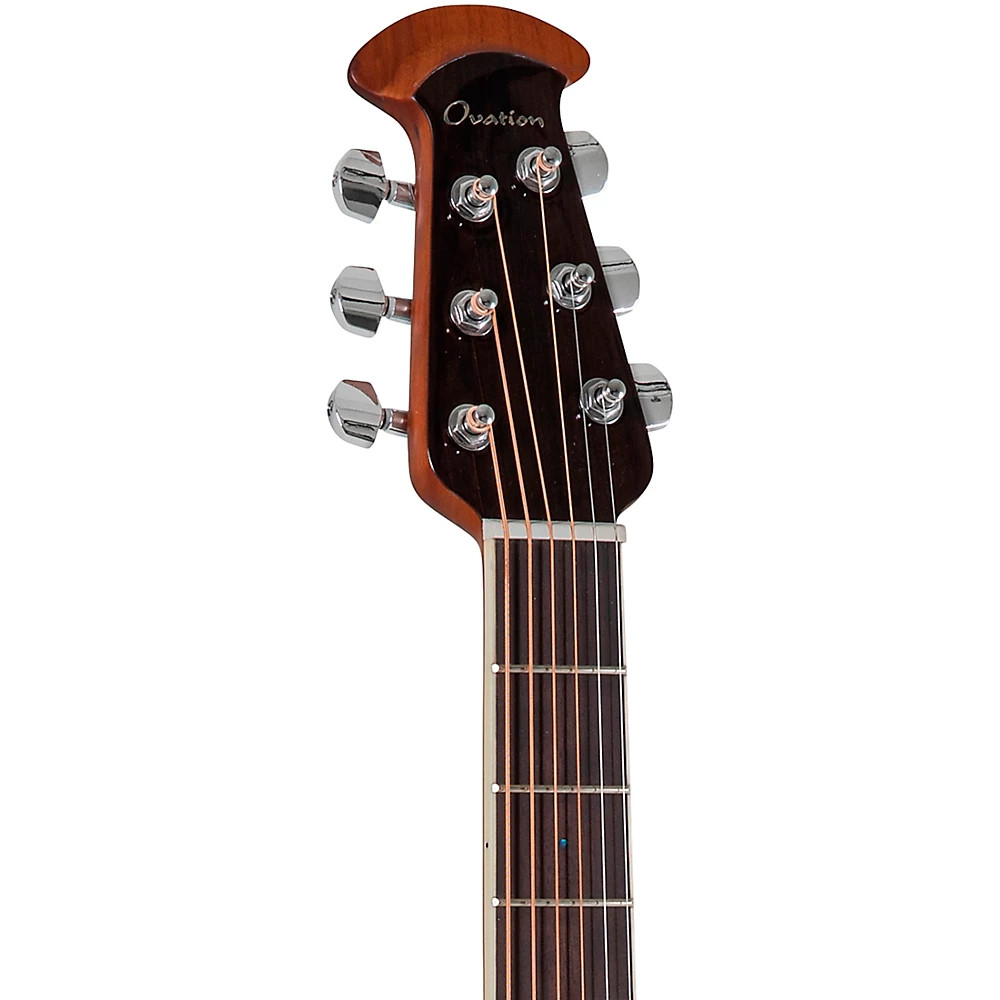 Ovation CS24P Celebrity Traditional Plus Mid-Depth A/E Guitar Figured Koa